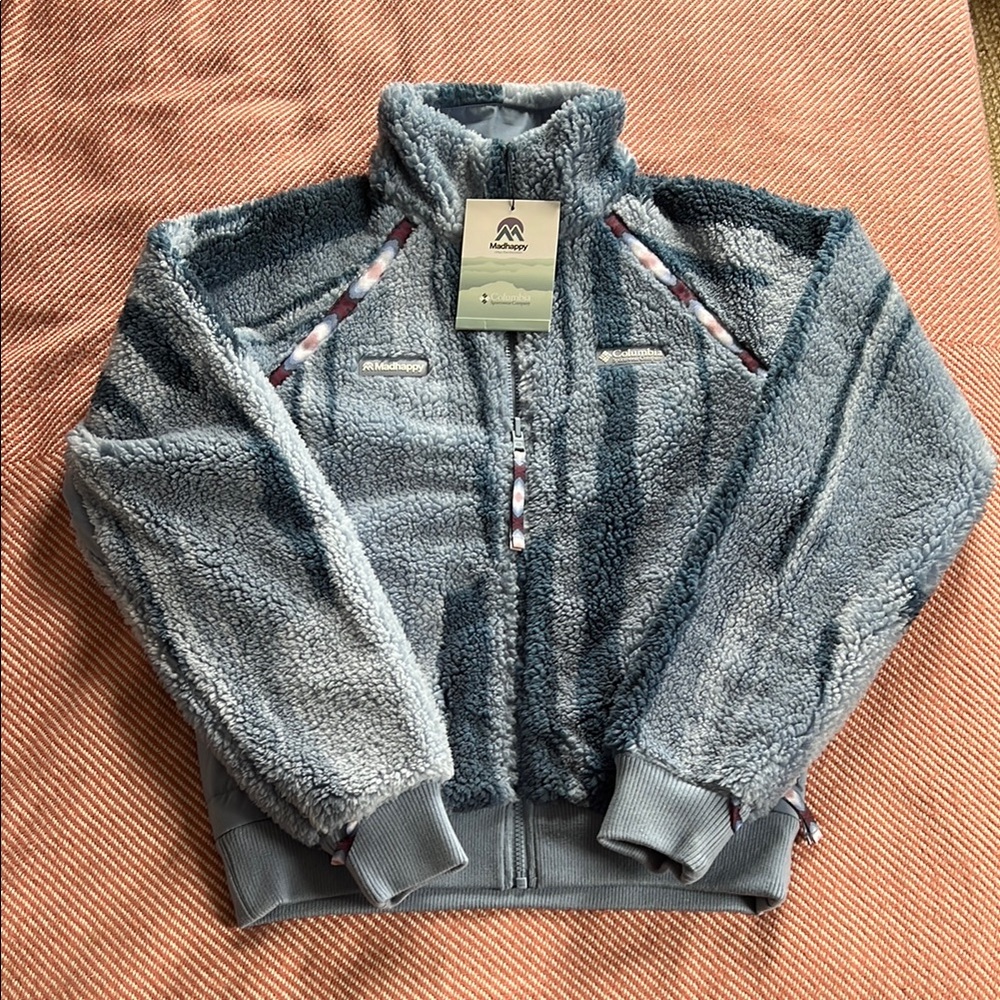 Madhappy x Columbia collab zip fleece